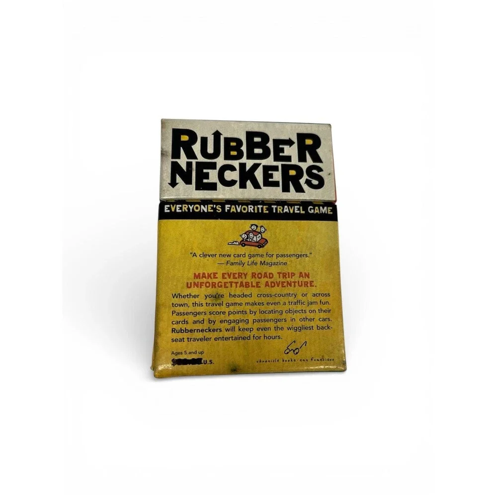 Rubberneckers Everyone’s Favorite Travel Game Card Game Cars & Vehicles 5+